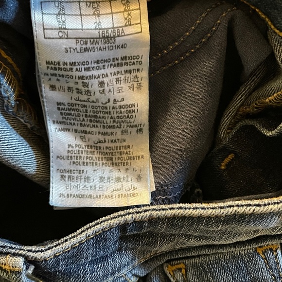 Guess Crop Mid Denim Size 26 - Picture 5 of 8